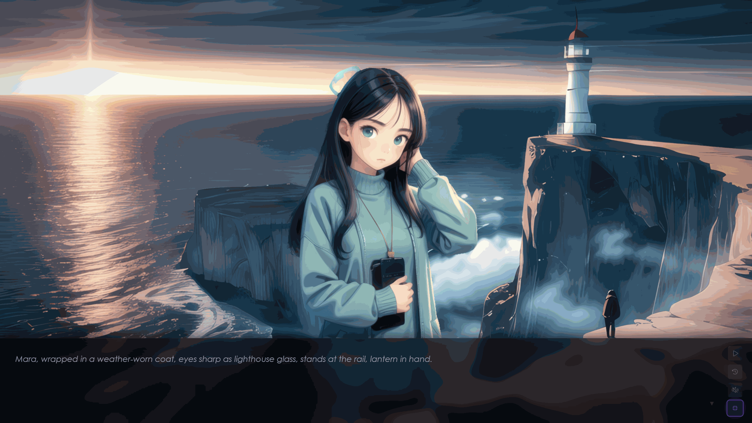 Cinematic story view